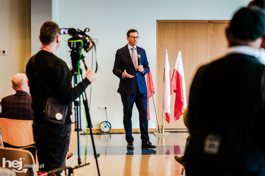 Mateusz Morawiecki w Mielcu