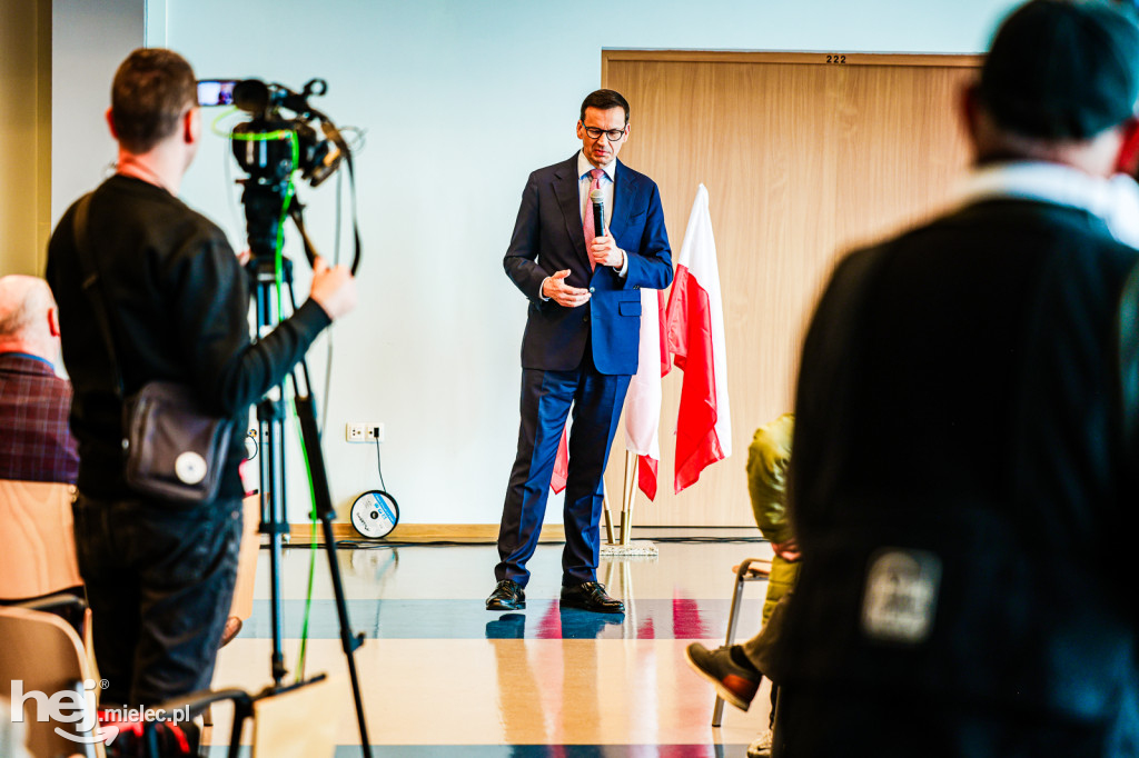 Mateusz Morawiecki w Mielcu