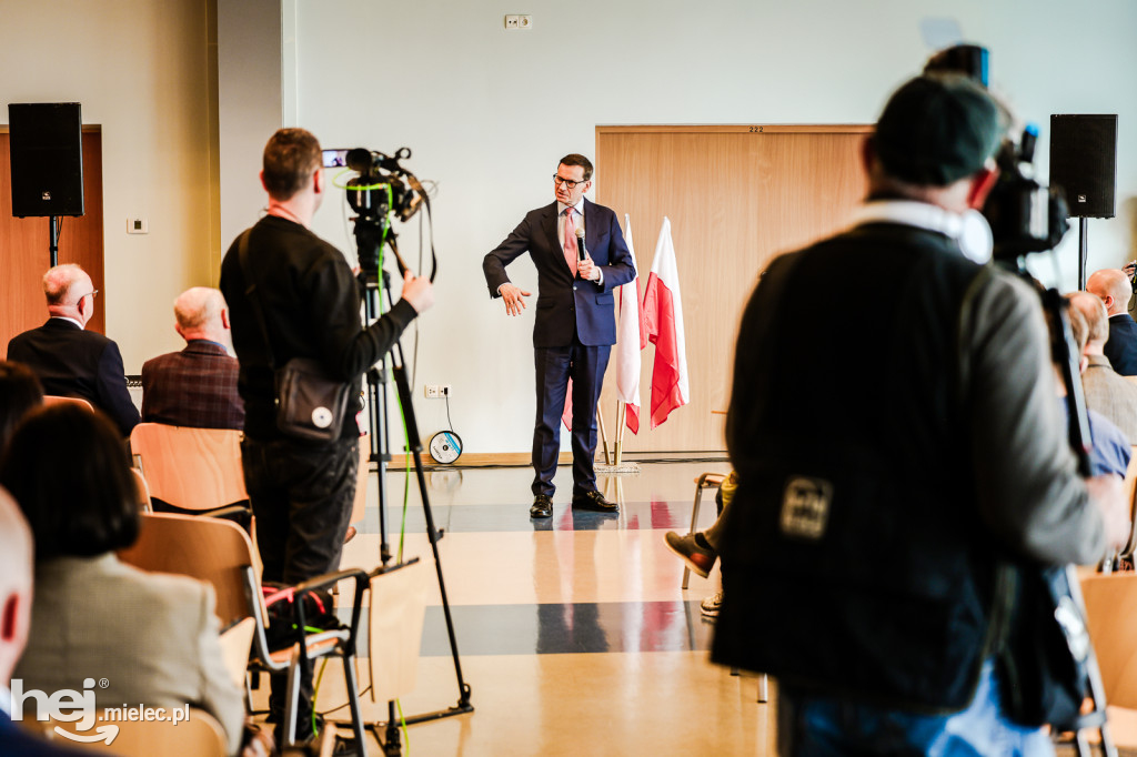 Mateusz Morawiecki w Mielcu