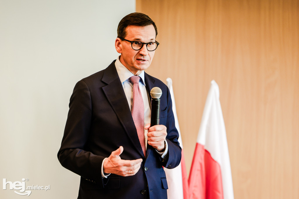 Mateusz Morawiecki w Mielcu