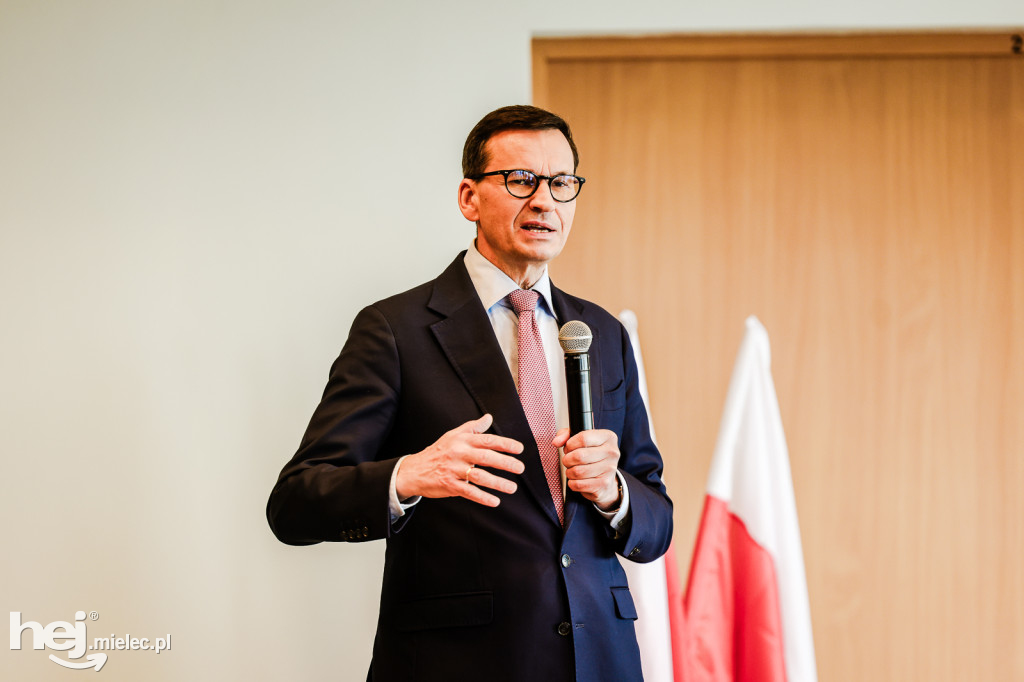 Mateusz Morawiecki w Mielcu