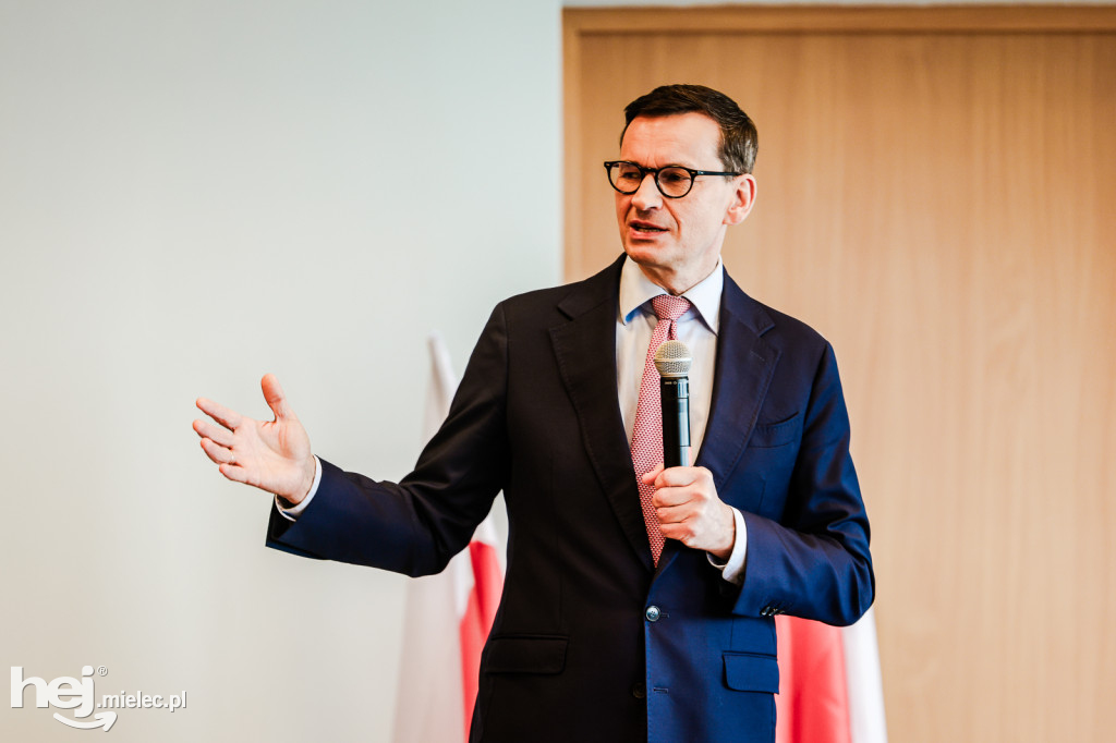 Mateusz Morawiecki w Mielcu