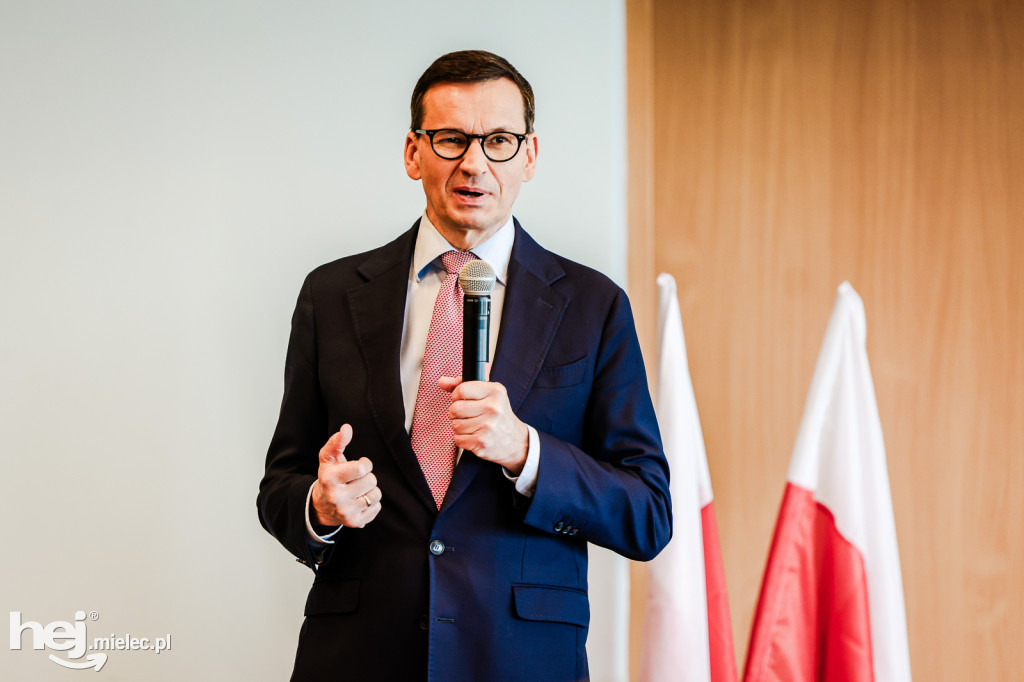 Mateusz Morawiecki w Mielcu