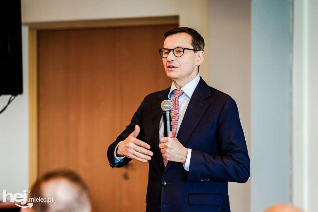 Mateusz Morawiecki w Mielcu