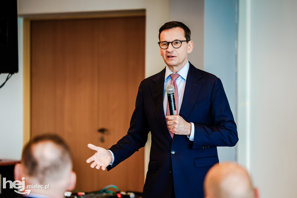 Mateusz Morawiecki w Mielcu