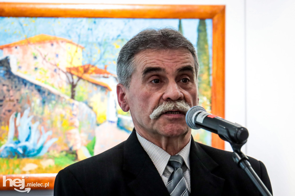 Obrazy Zbigniewa Magleckiego w Bibliotece