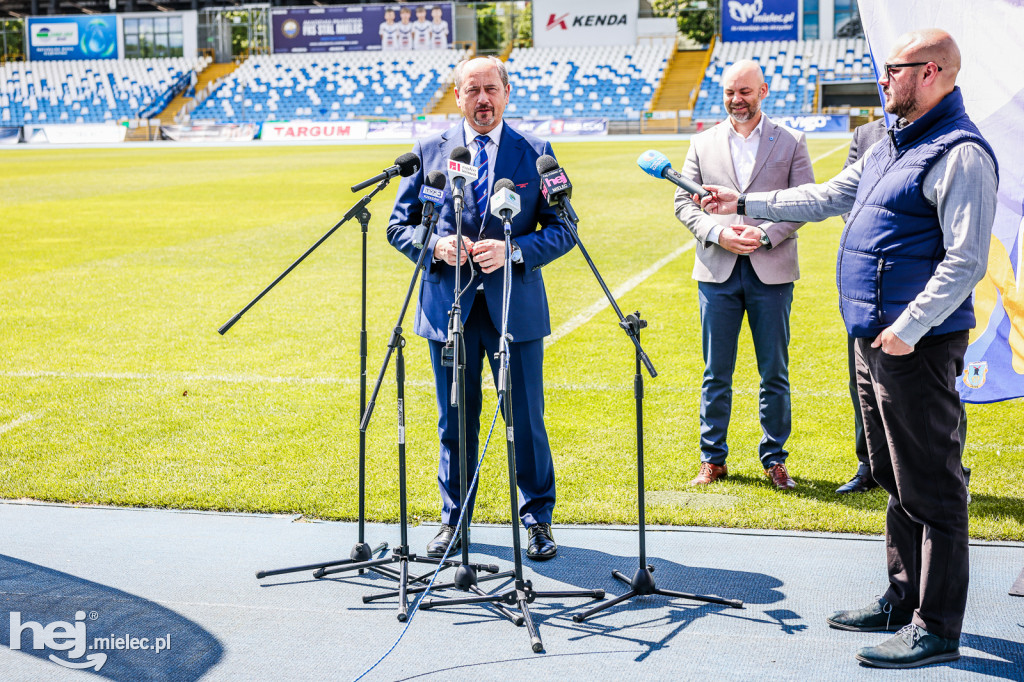Mecz Polska - Ukraina kobiet w Mielcu: briefing prasowy