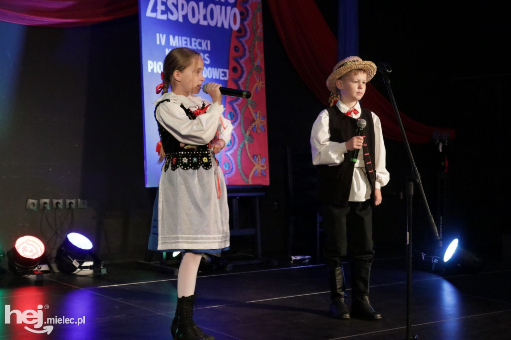 Konkurs „Na ludowo - zespołowo im. J. Mejzy”