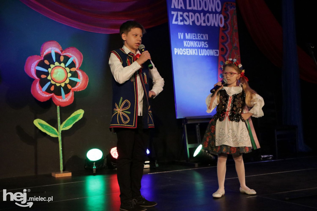 Konkurs „Na ludowo - zespołowo im. J. Mejzy”