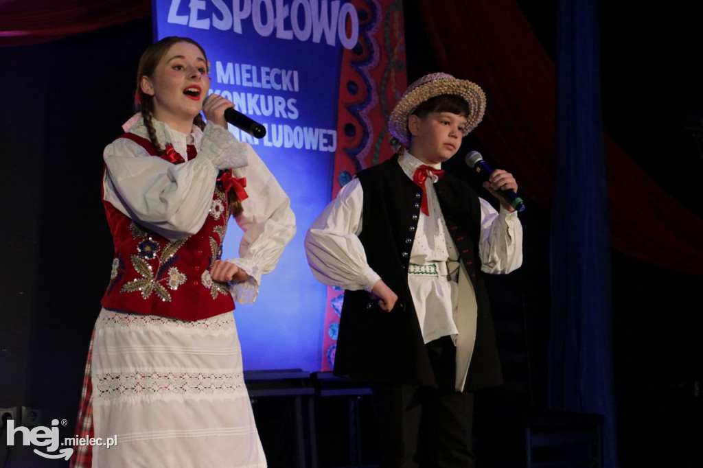 Konkurs „Na ludowo - zespołowo im. J. Mejzy”