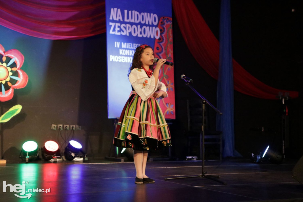 Konkurs „Na ludowo - zespołowo im. J. Mejzy”