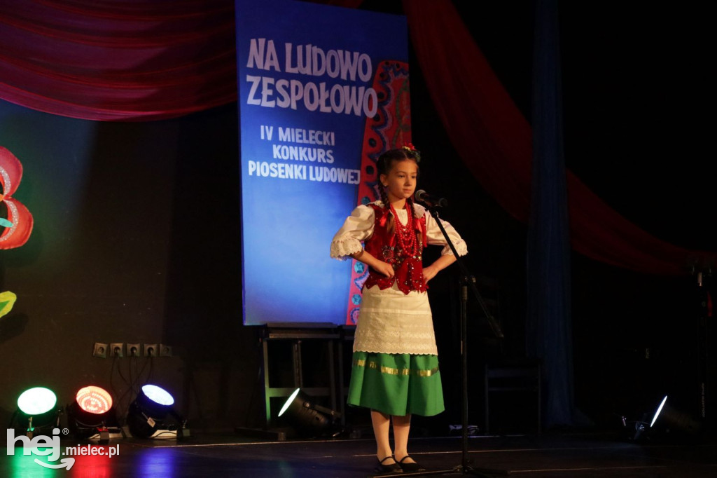 Konkurs „Na ludowo - zespołowo im. J. Mejzy”