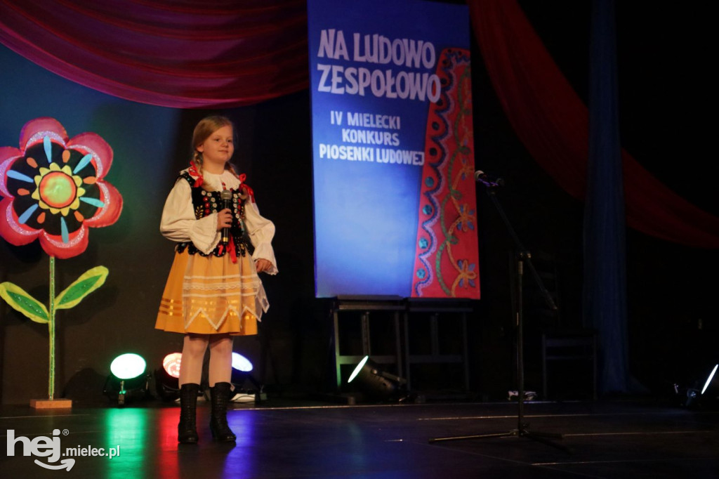 Konkurs „Na ludowo - zespołowo im. J. Mejzy”