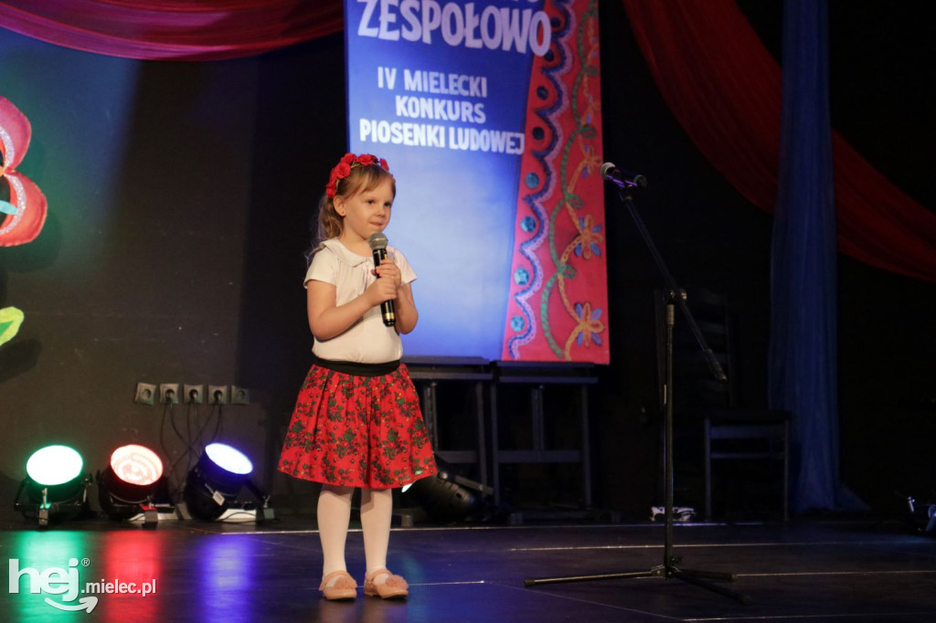 Konkurs „Na ludowo - zespołowo im. J. Mejzy”