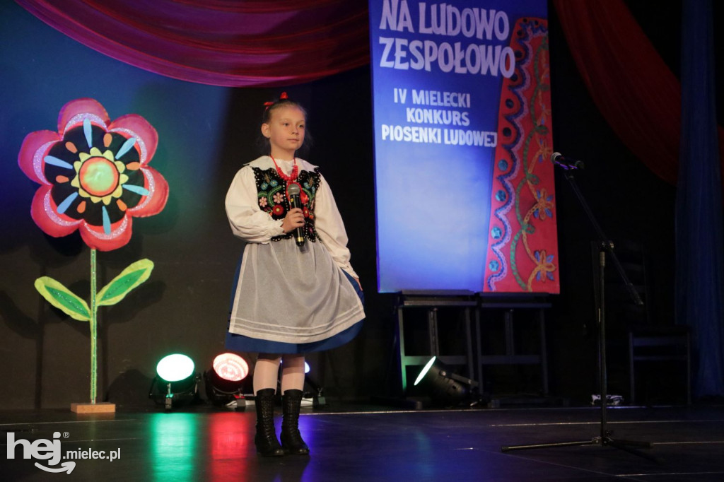 Konkurs „Na ludowo - zespołowo im. J. Mejzy”