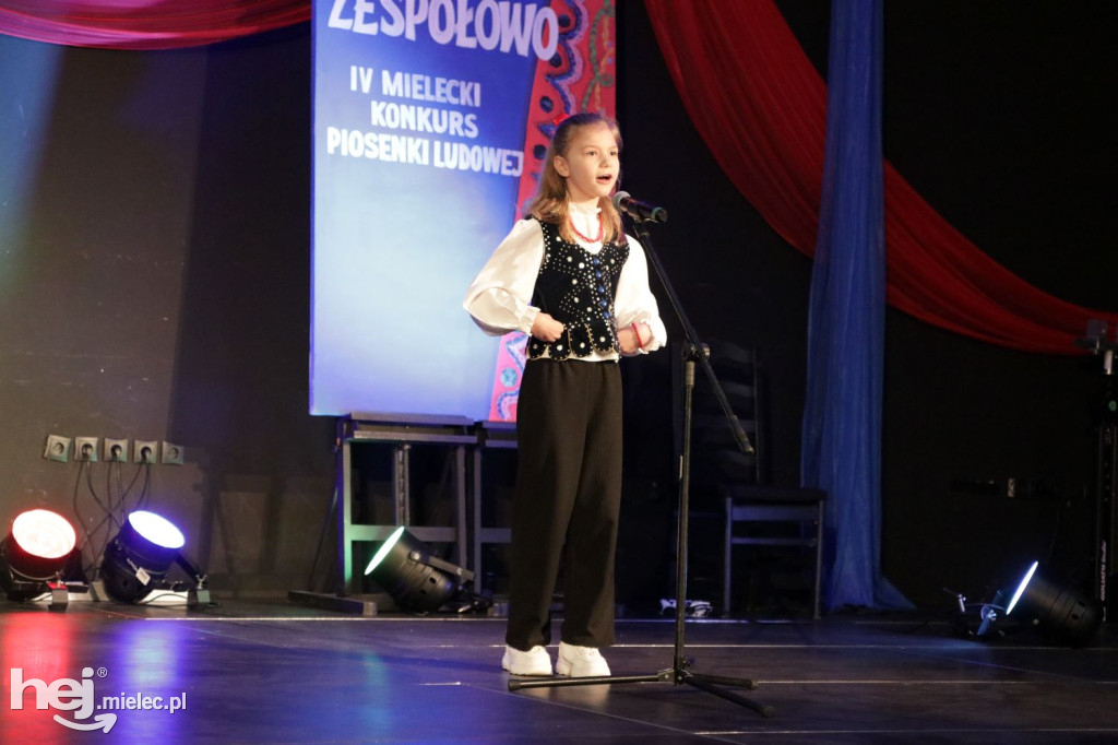 Konkurs „Na ludowo - zespołowo im. J. Mejzy”