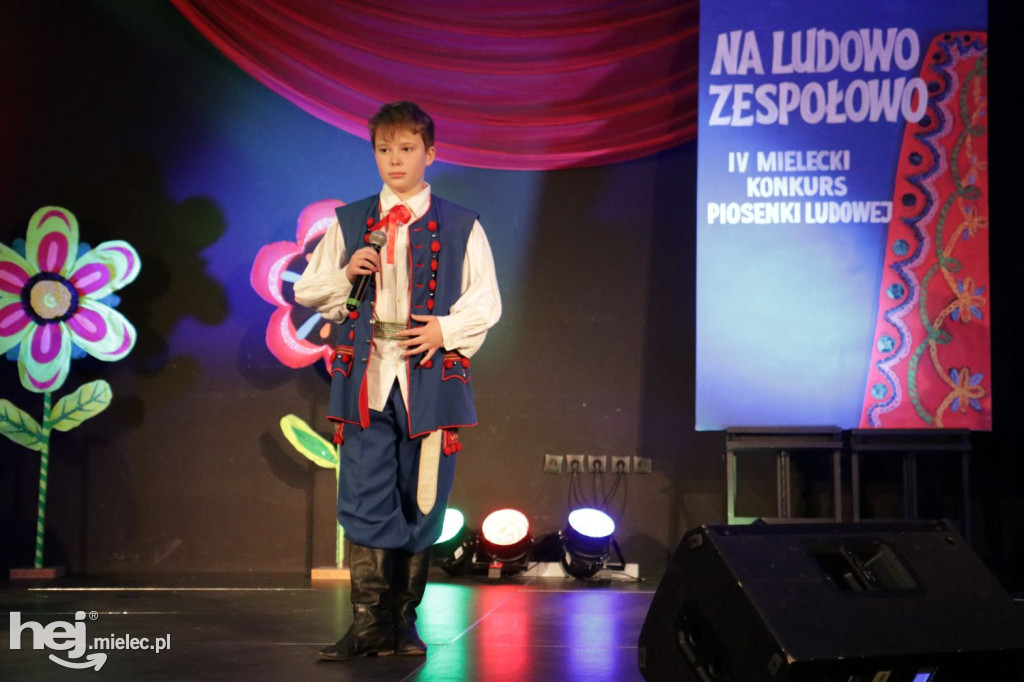 Konkurs „Na ludowo - zespołowo im. J. Mejzy”