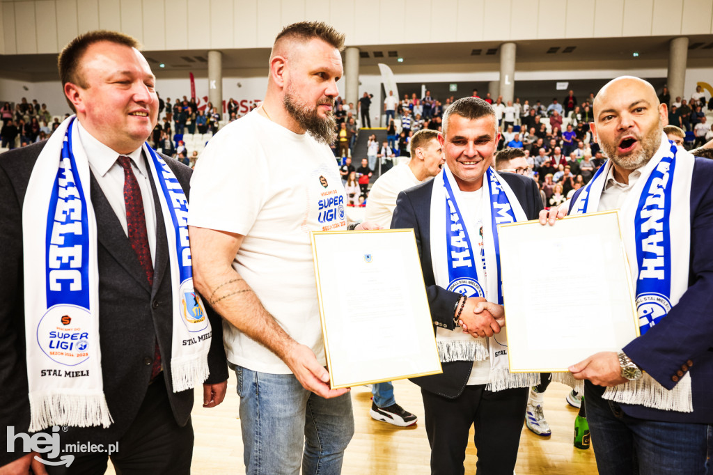 Feta z okazji awansu Handball Stali Mielec do ekstraklasy