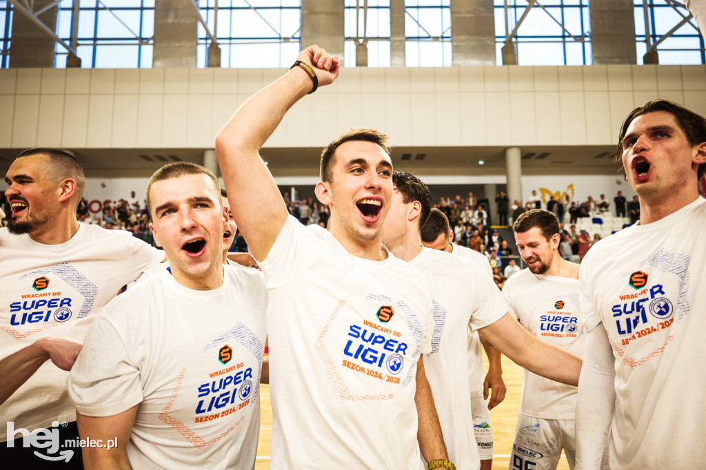 Feta z okazji awansu Handball Stali Mielec do ekstraklasy