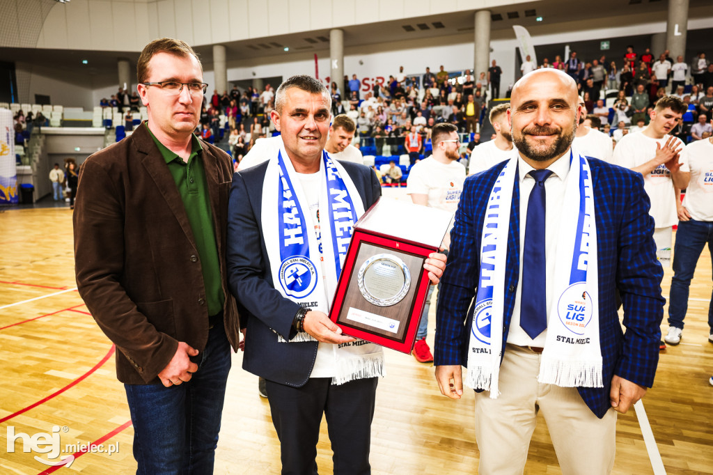 Feta z okazji awansu Handball Stali Mielec do ekstraklasy