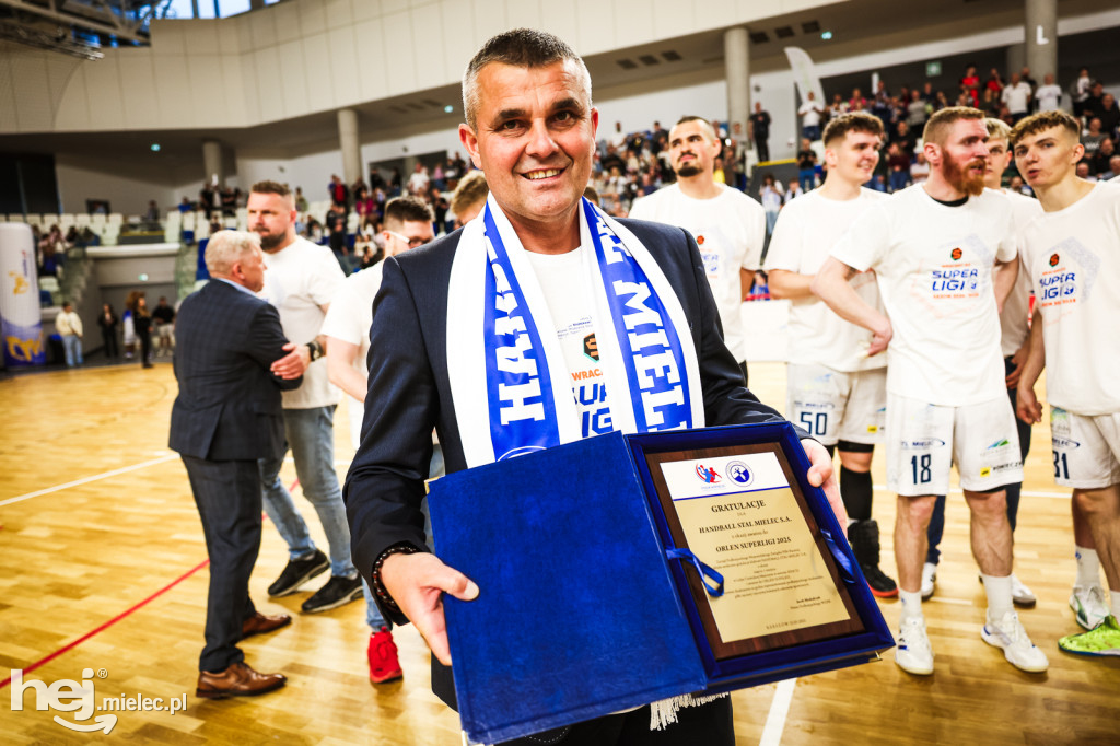 Feta z okazji awansu Handball Stali Mielec do ekstraklasy