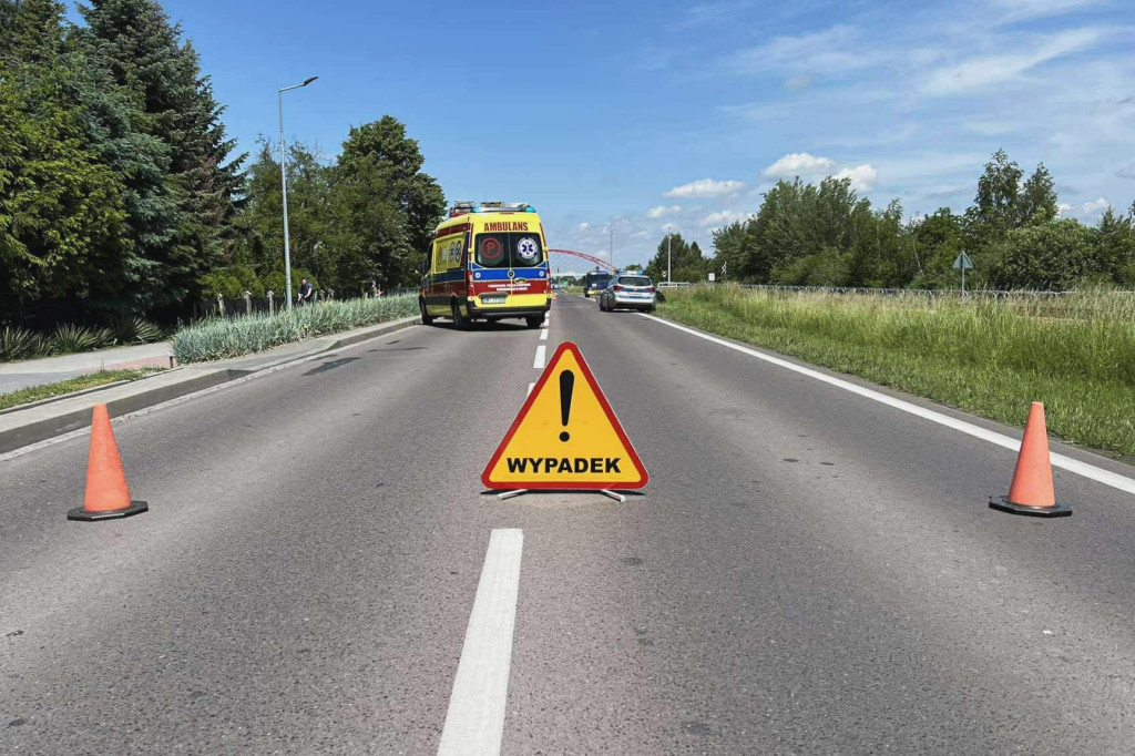 Wypadek na ul. Sienkiewicz - 2 czerwca 2025