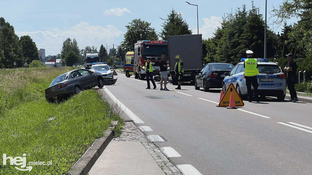 Wypadek na ul. Sienkiewicz - 2 czerwca 2025