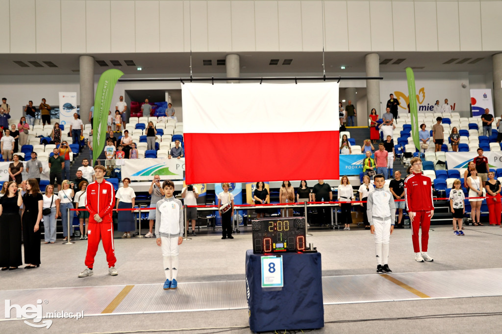 Relacja z 1. dnia Mistrzostw Polski Młodzików w Szpadzie