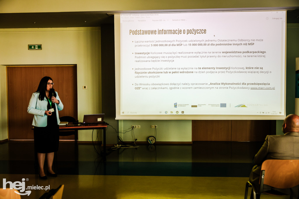 Konferencja OZE dla firm zorganizowana przez Agencję MARR