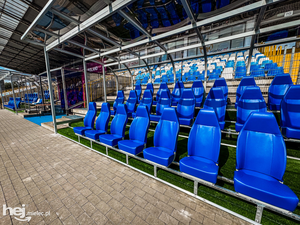 Rusza Women’s UEFA EURO U19 w Mielcu! Stadion ma nowe ławki rezerwowych