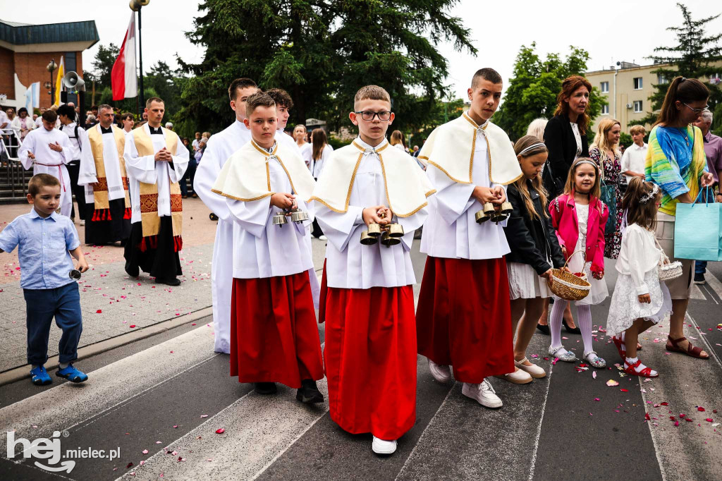 Procesja Bożego Ciała w parafii MBNP