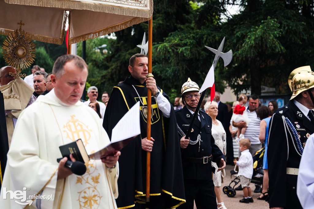 Procesja Bożego Ciała w parafii MBNP