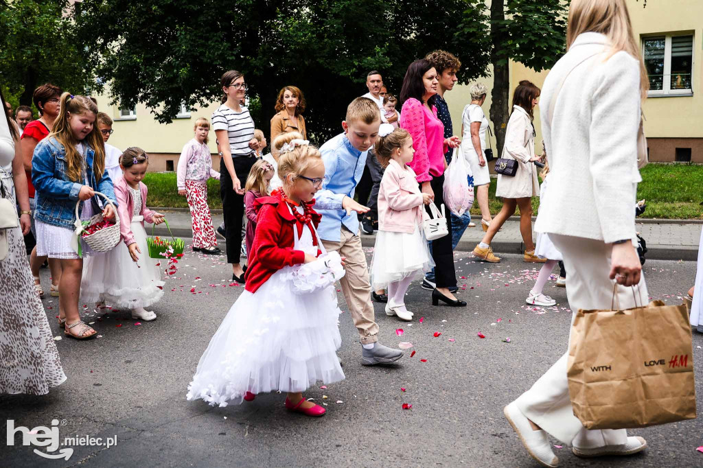 Procesja Bożego Ciała w parafii MBNP