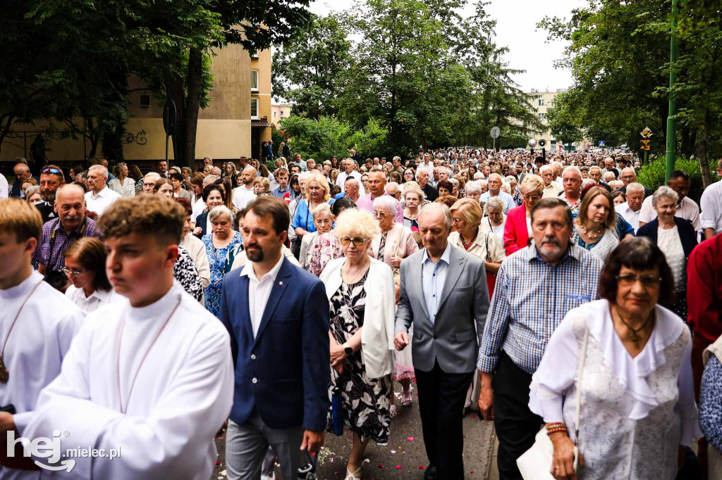 Procesja Bożego Ciała w parafii MBNP