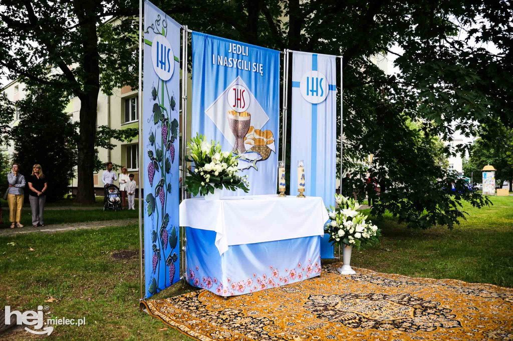 Procesja Bożego Ciała w parafii MBNP