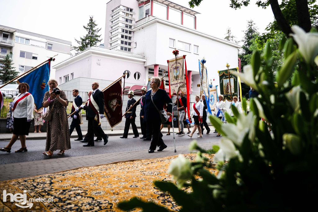 Procesja Bożego Ciała w parafii MBNP