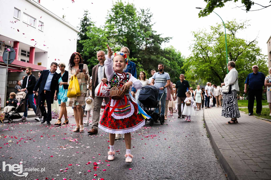 Procesja Bożego Ciała w parafii MBNP