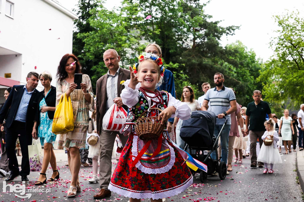 Procesja Bożego Ciała w parafii MBNP