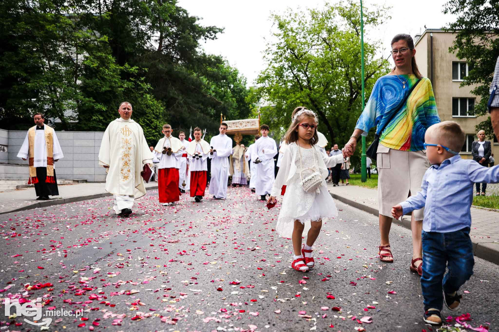 Procesja Bożego Ciała w parafii MBNP
