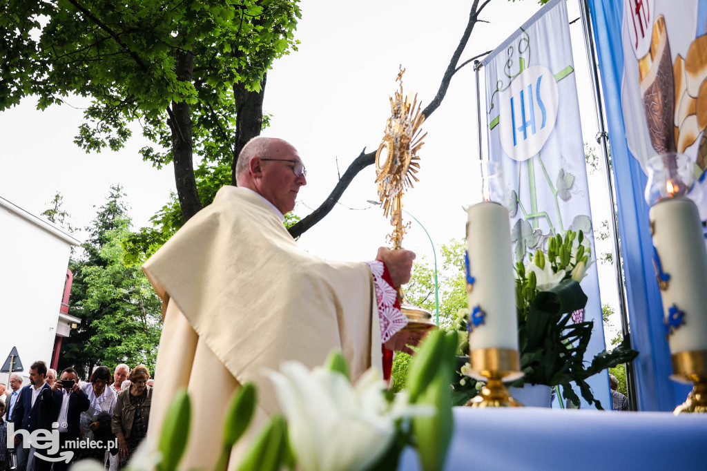 Procesja Bożego Ciała w parafii MBNP