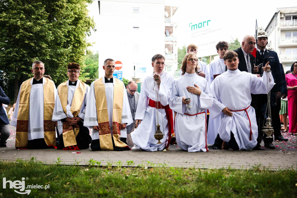 Procesja Bożego Ciała w parafii MBNP