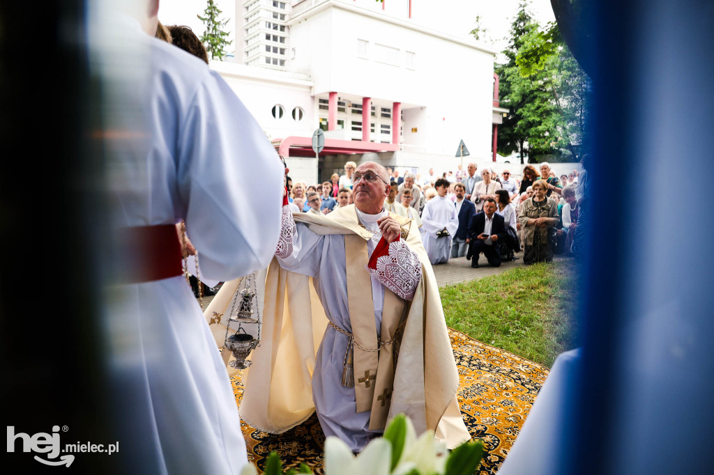 Procesja Bożego Ciała w parafii MBNP