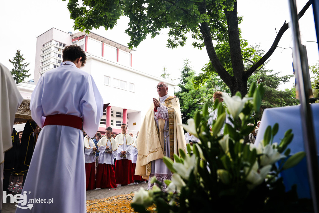 Procesja Bożego Ciała w parafii MBNP