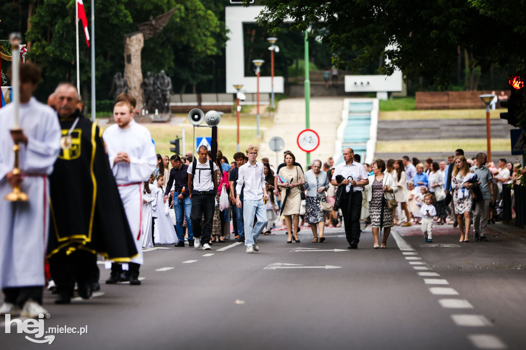 Procesja Bożego Ciała w parafii MBNP