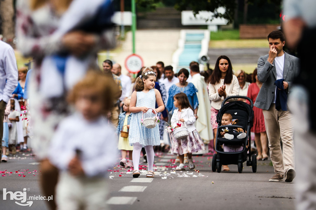 Procesja Bożego Ciała w parafii MBNP