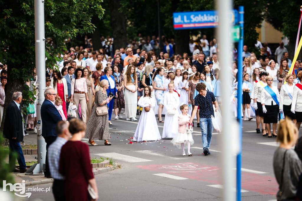 Procesja Bożego Ciała w parafii MBNP