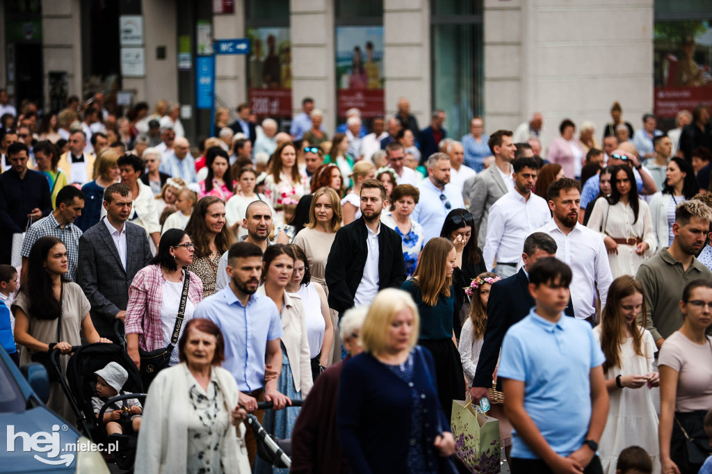 Procesja Bożego Ciała w parafii MBNP