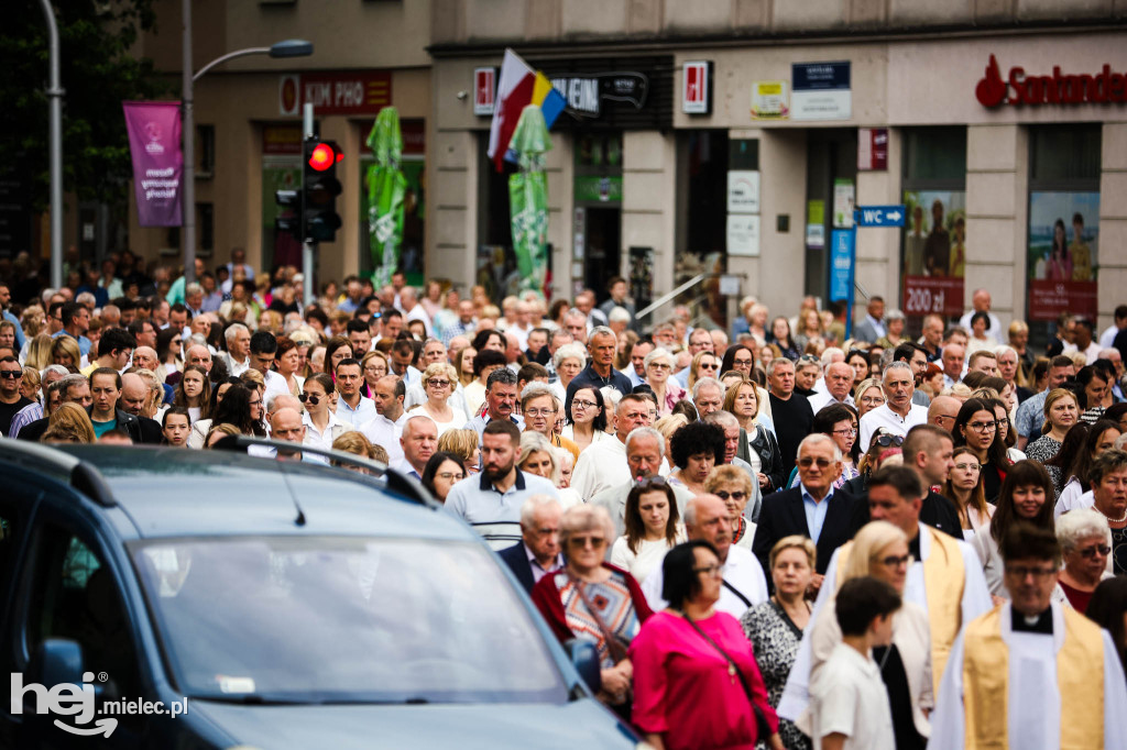 Procesja Bożego Ciała w parafii MBNP