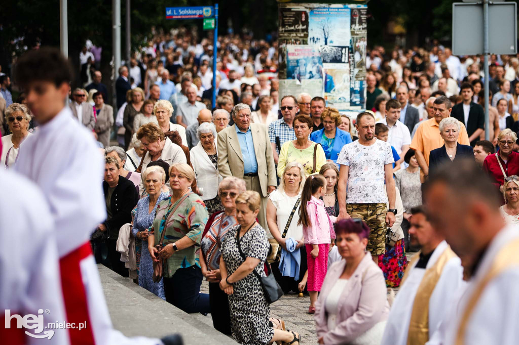 Procesja Bożego Ciała w parafii MBNP