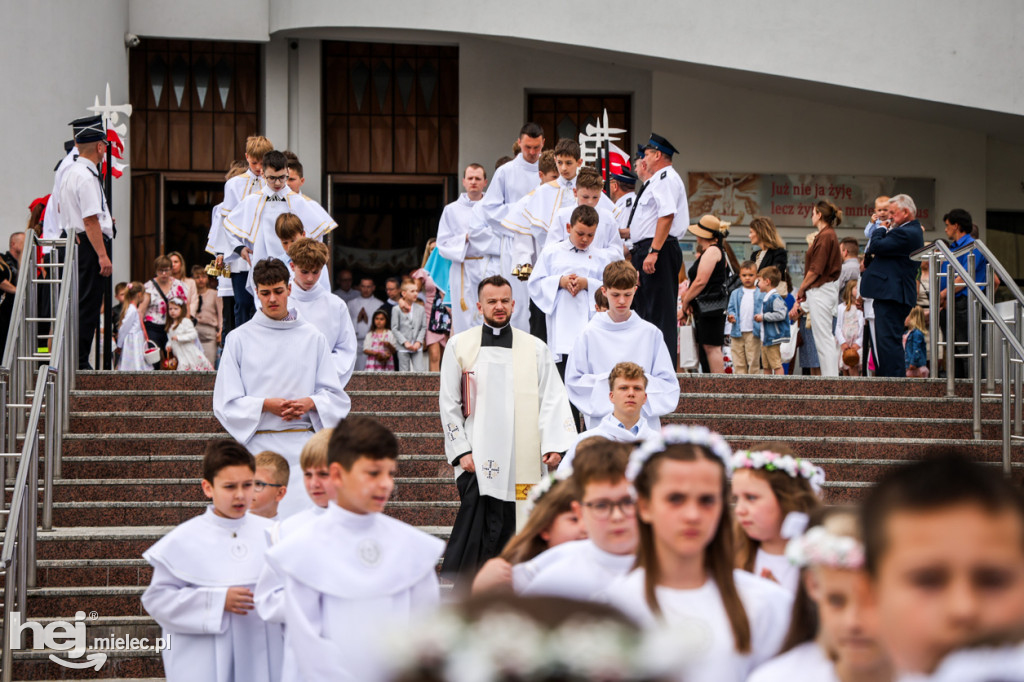 Procesja Bożego Ciała w parafii Ducha Św.